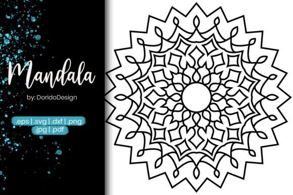 A Mandala Graphic for Visual Content & Branding