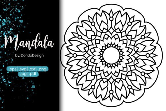 A Versatile Design Asset for Brand Graphics and Coloring Pages