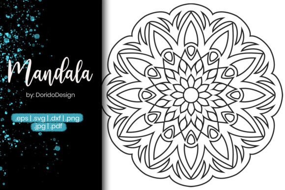 Mandala Coloring Book Vol.51: A Graphics Asset for Creative Publishing