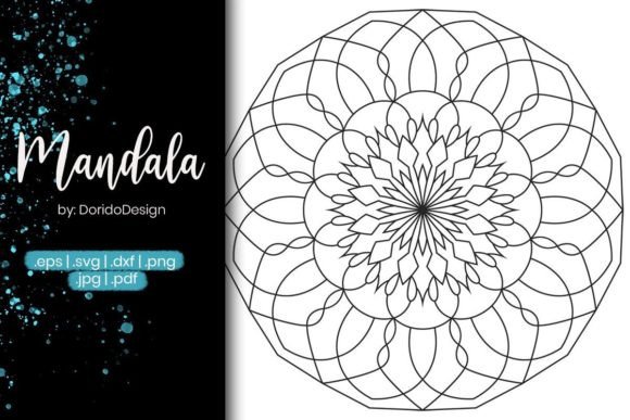 Mandala Coloring Page Vol.48: An Embroidery Review