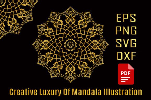 Mandala Design Coloring Book: Graphics & Coloring Pages Amp
