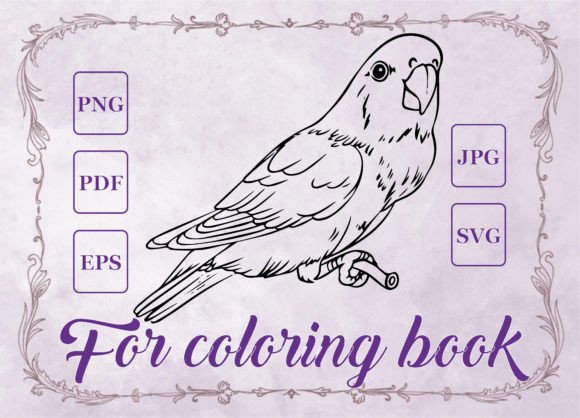 Polished Publishing: A Parrot Branch Vector for Editorial Graphics